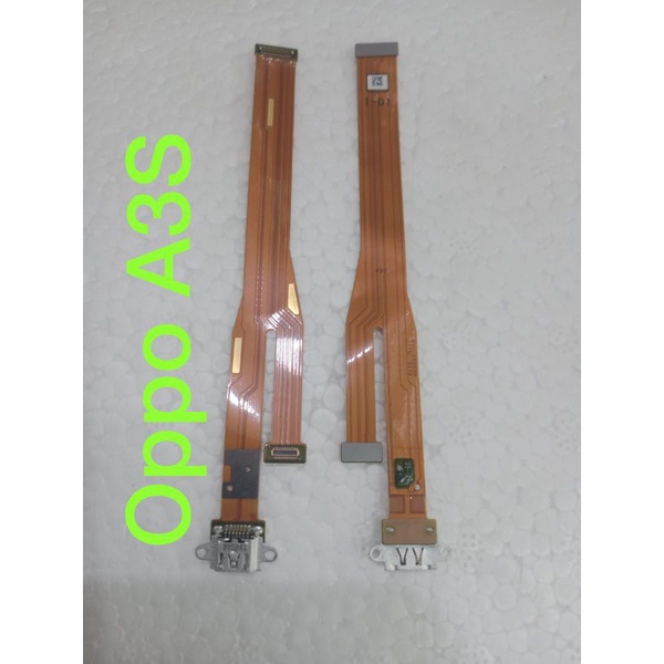 FLEXIBEL CHARGER CONEKTOR CHARGER OPPO A3S