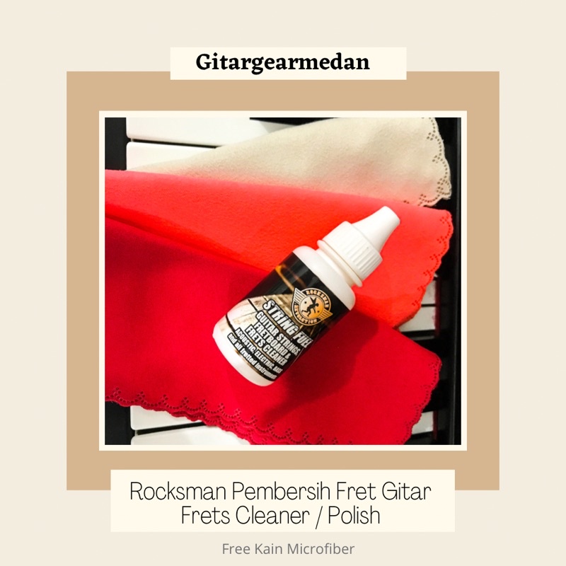 CAIRAN PEMBERSIH FRET FRETBOARD GITAR AKUSTIK KLASIK ISI 30ML