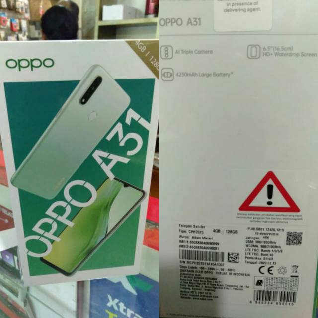 Oppo A31 Ram 4/128 Gb