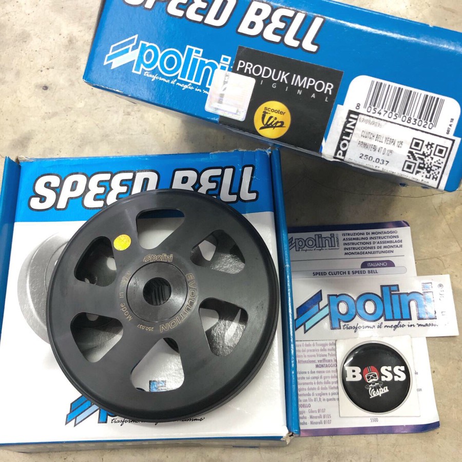 Drum Speed Bell Evolution Polini Vespa S LX 125