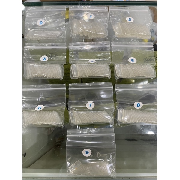 Kuku Palsu 10 Size x @50pcs (500pcs)