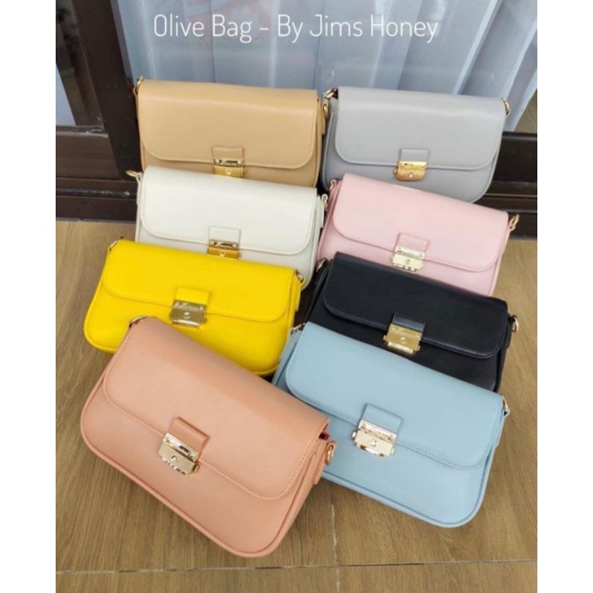 Jims Honey Olive Bag Tas Selempang Wanita