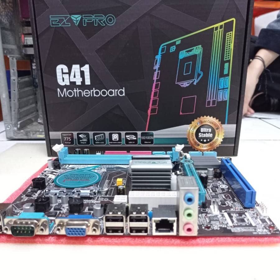 Motherboard G41 Ezpro Intel Socket Lga 775 mainboard