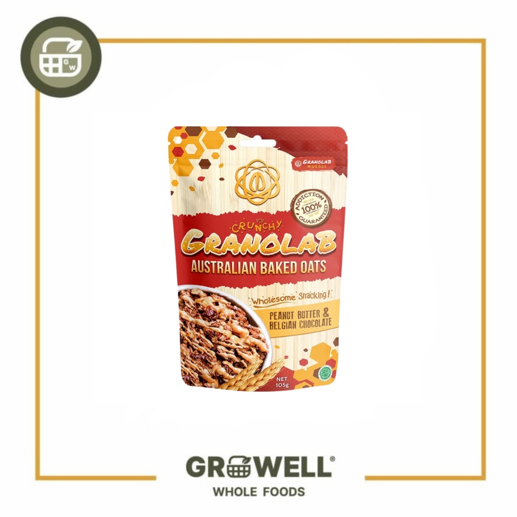 

GRANOLAB PEANUT BUTTER 105GR