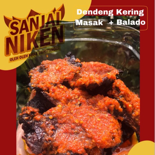 

Dendeng Kering Masak + Balado