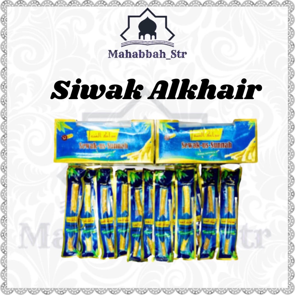 Siwak Alkhair Miswak kayu siwak miswak TERMURAH
