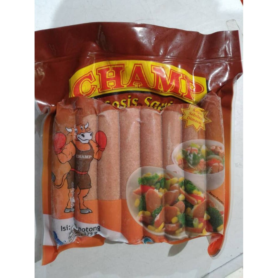 

Champ Sosis Ayam/Sapi