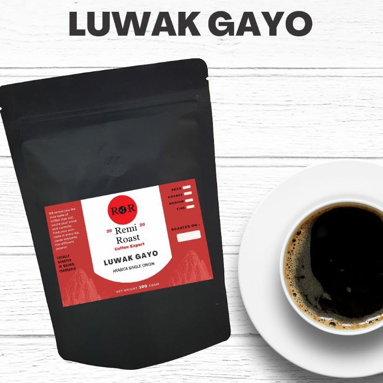 

KOPI ARABIKA LUWAK GAYO 100 GRAM BUBUK / BIJI