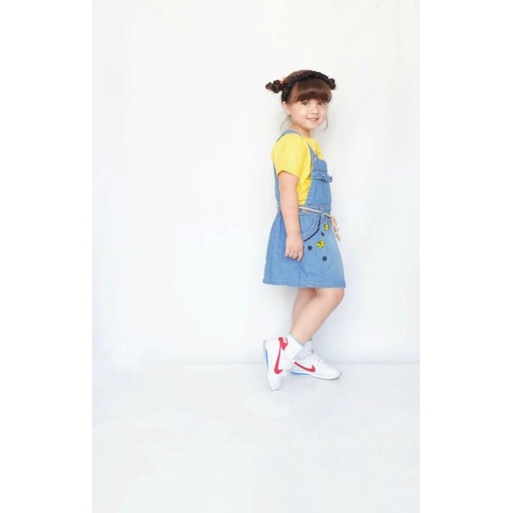 OVERALL JEANS ANAK / FLOWKIDS PREMIUM OVERALL JEANS Size : 2-10T