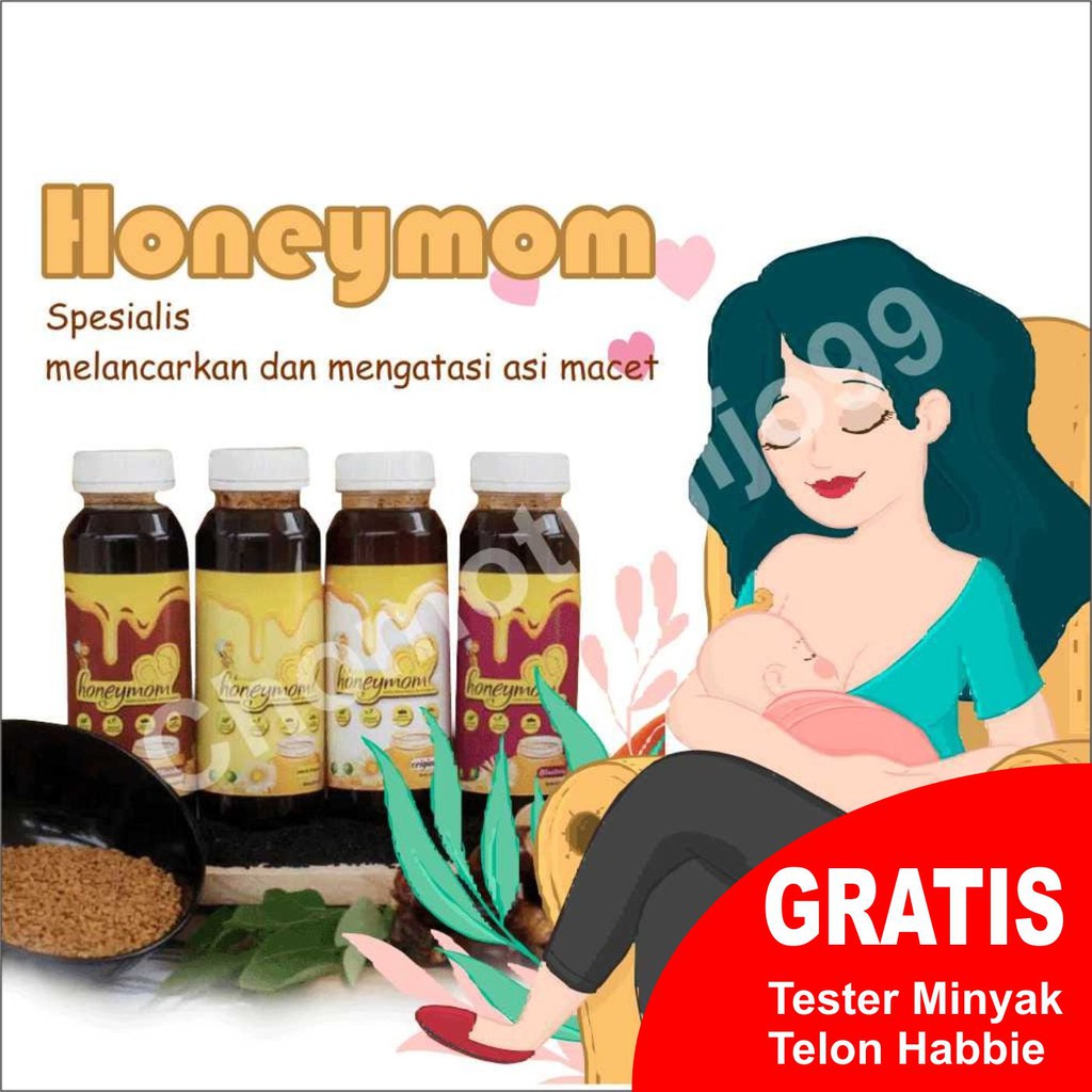 Pelancar Asi Booster , Madu Lancar Asi Honeymom Original