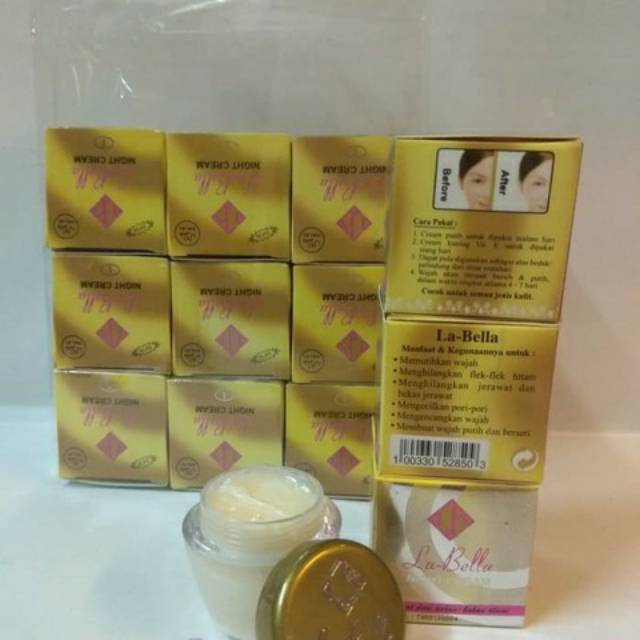 

Cream siang malam labela isi 12 pis barang sesuai gambar