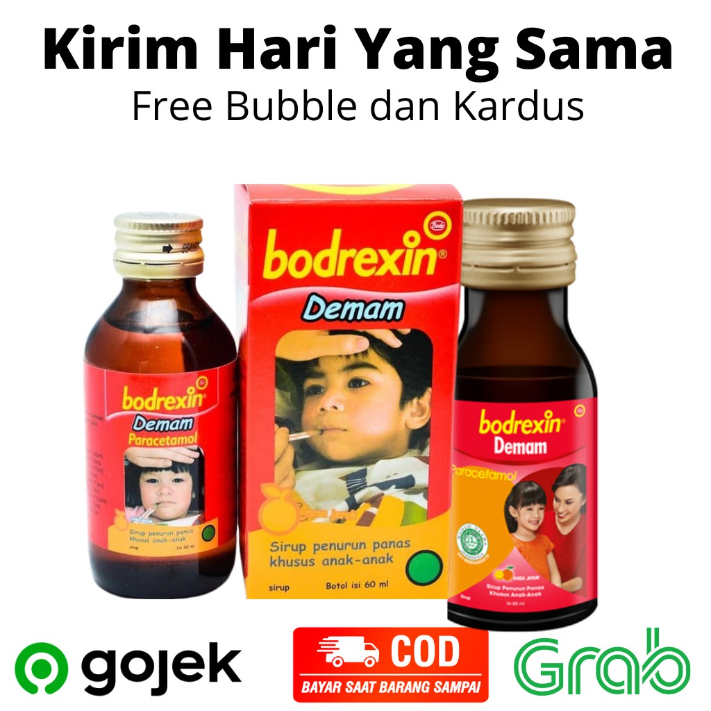 Obat Sakit Gigi Anak Paling Ampuh Bodrexin Syrup Rasa Jeruk