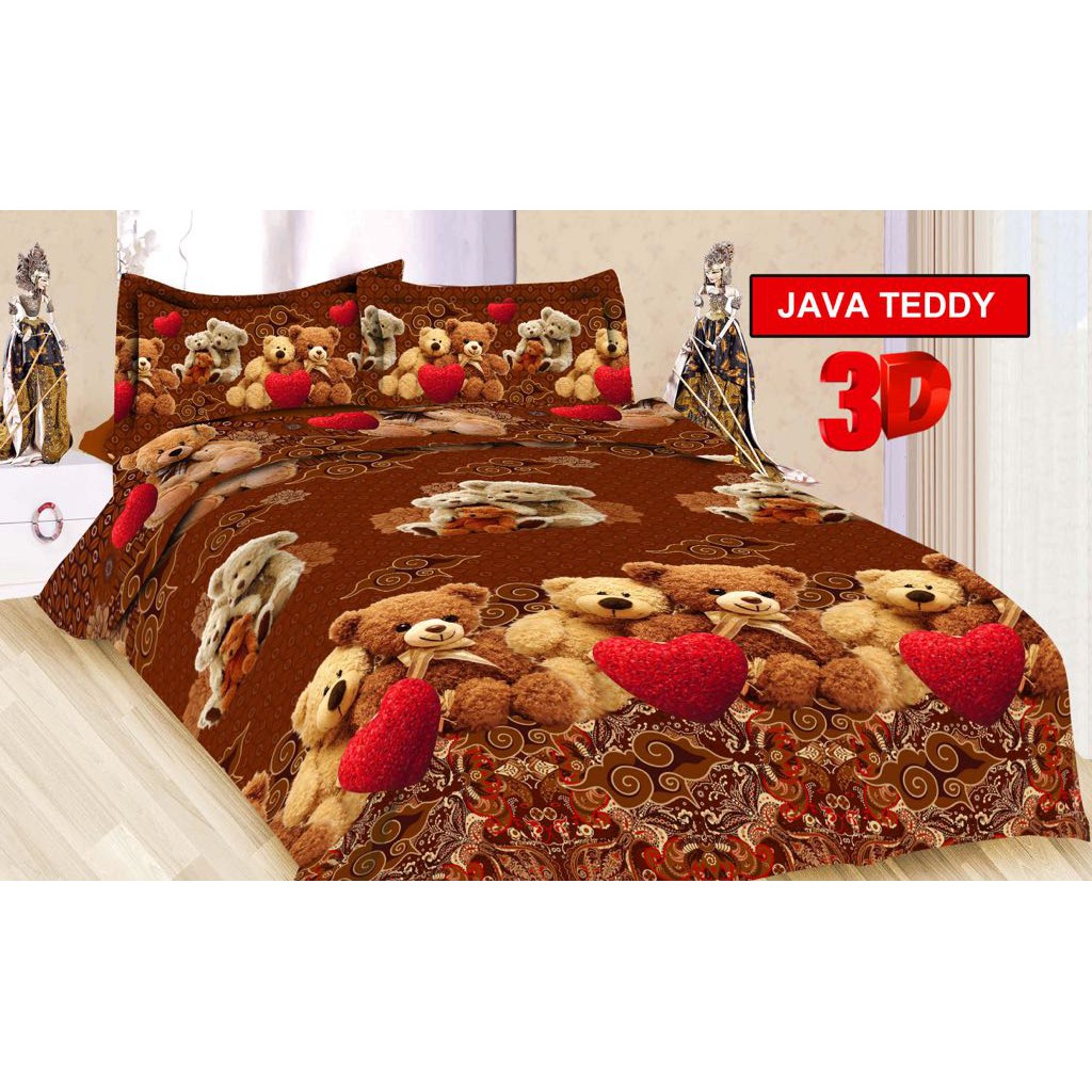 Sprei bonita disperse 3D 180/160/120X200 lembut halus dan anti luntur