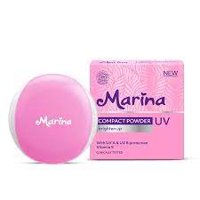 Compact Powder Marina Shade Natural 04/ Bedak Padat Marina