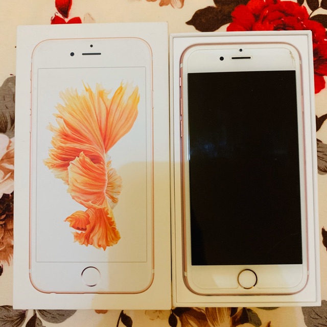 Iphone 6s 128gb rose gold second