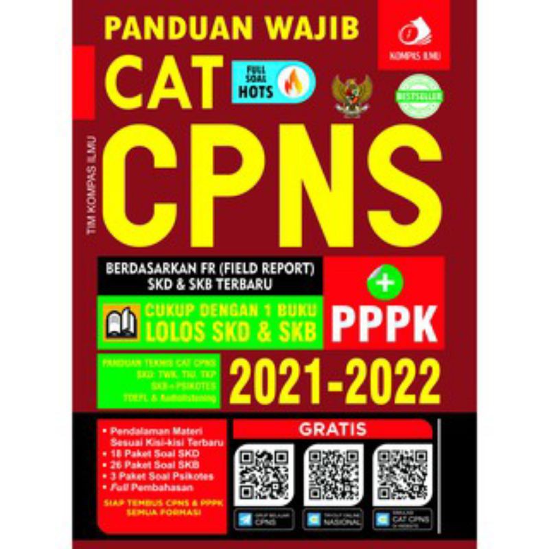 BUKU TES CPNS 2021 : PANDUAN WAJIB CAT CPNS 2021-2022 + PPPK