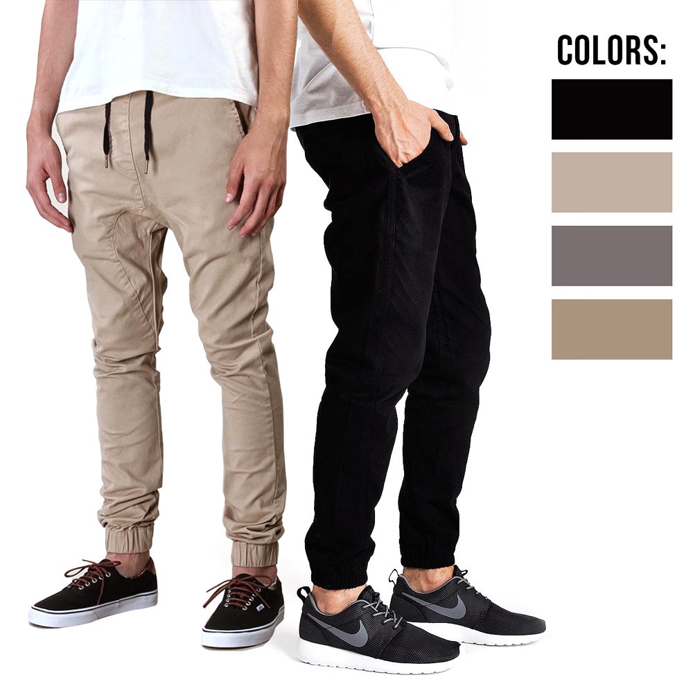 [ PREMIUM ] Sianakkampung Celana Jogger Chino Katun