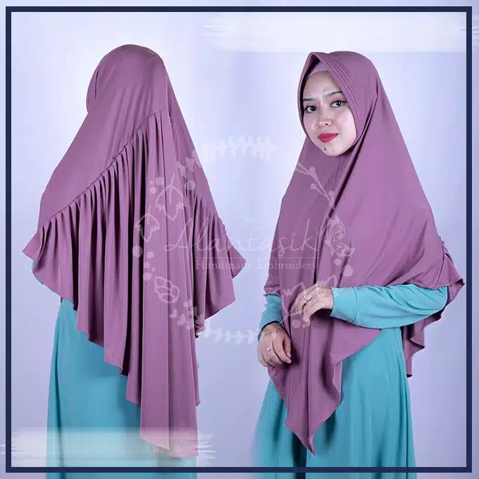 Alantasik - JILBAB SANITEX JUMBO /JILBAB LUMIA JUMBO / KHIMAR SYARI /HIJAB INSTAN R.33