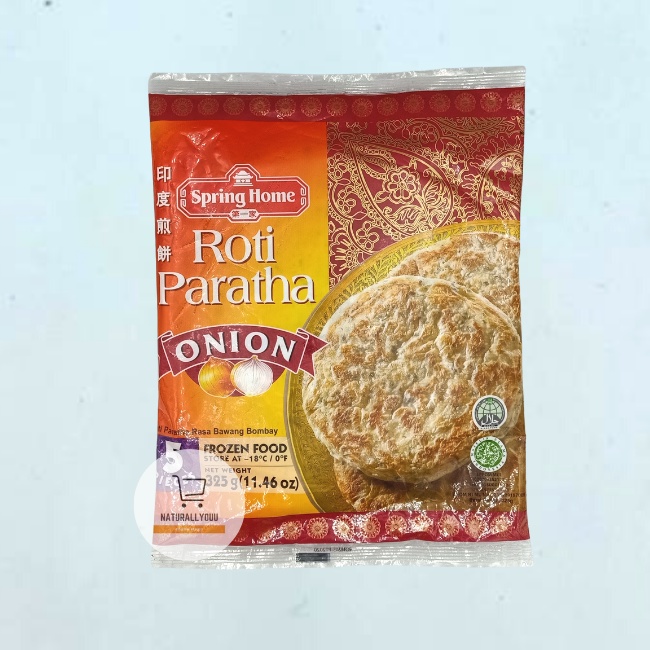 OS TYJ Roti Paratha Wholemeal/Onion 325Gr