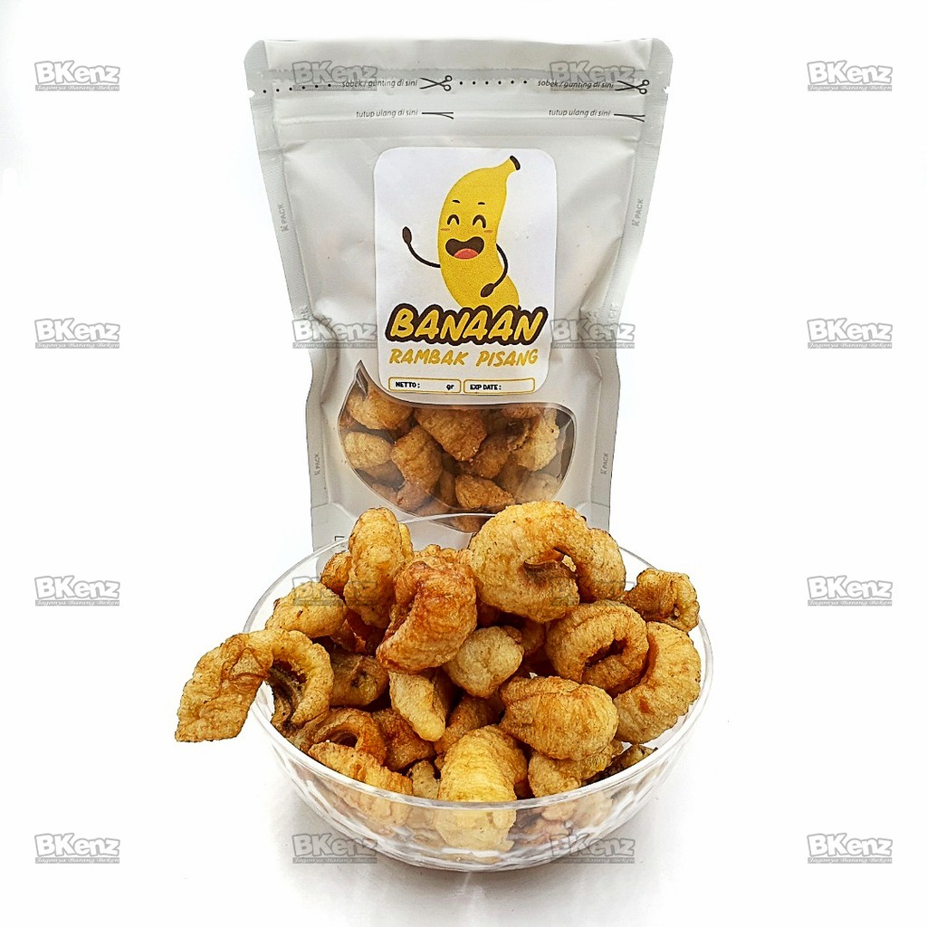 

Banaan Keripik Rambak Pisang Crispy 80gr