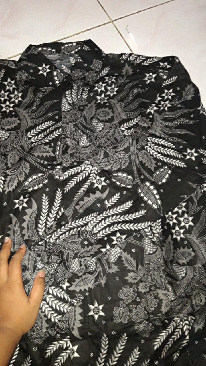 Couple Rnb Broklat Modern Motif Bunga Ganja Vs Pager Broklat // Batik Kekinian!! Artomoro_grosir