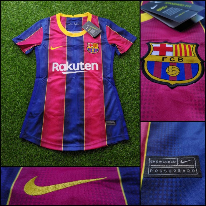 JERSEY SEPAK BOLA BARCELONA HOME LEADIS 2020/2021 GRADE ORIGINAL HIGH QUALITY