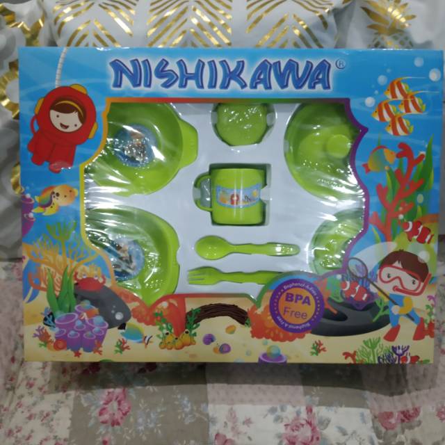 Tempat makan bayi Set Nishikawa