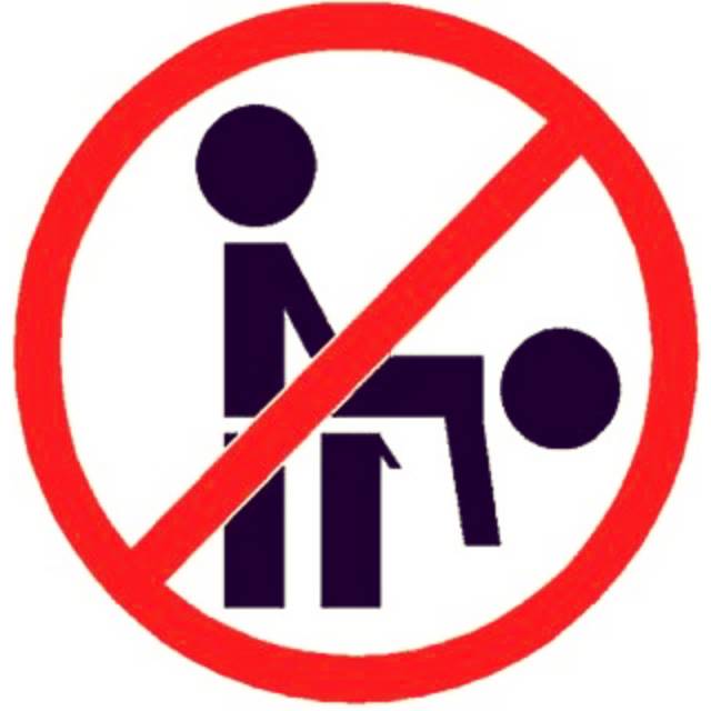 Sticker warning dilarang peringatan /69 / ngewe / fuck