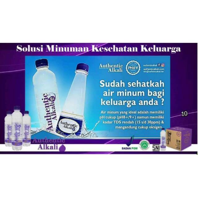 

Authentic Alkhali air mineral PH9+ TDS<25