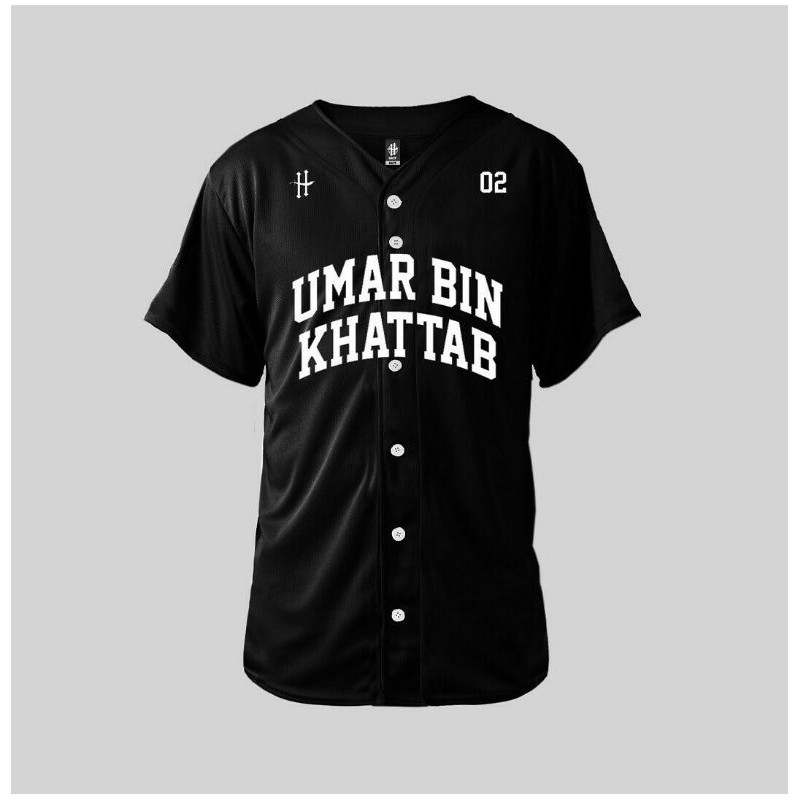 Baju Jersey Baseball Umar Bin Khattab