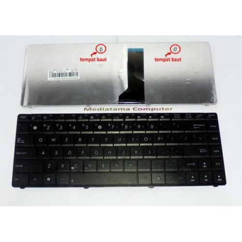 Keyboard Asus A40 A42 A43 K42 X43 K43 A40J A40D X42N X42JE X42DE X42D Baut