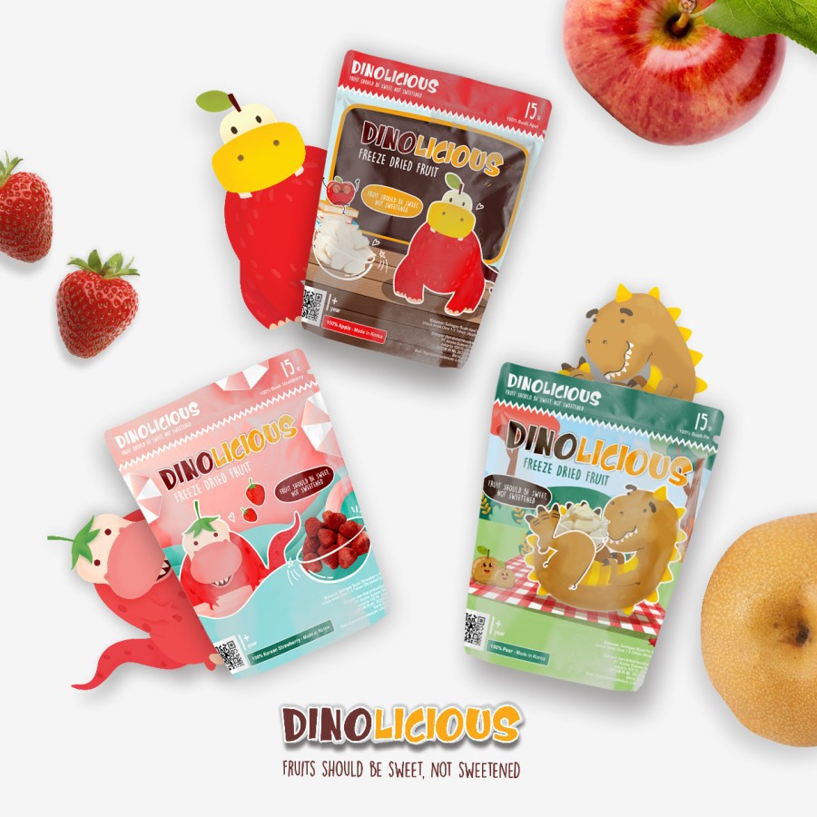 DINOLICIOUS Freeze Dried Fruit