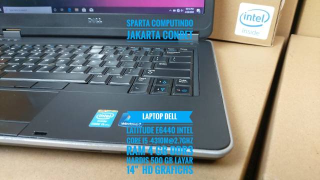 Laptop Dell Latitude E6440 Intel Core i5 - 4310M Ram 4 GB DDR3 Hardis 500GB Layar 14 inc HD Grafichs