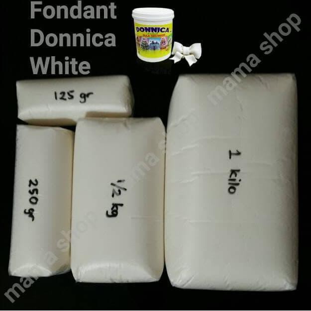 

Fondant Putih Merk Donnica Repack 250 Gram Gula Dekor Bahan Hiasan Kue GRATIS ONGKIR