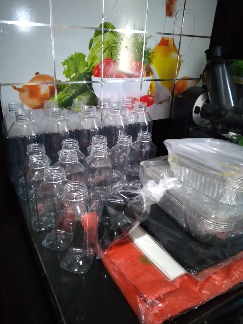 Botol Kale Kick Square 500 Ml Isi 10 Pcs