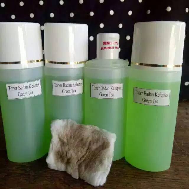 (COD) TONER BADAN KELUPAS GREENTEA