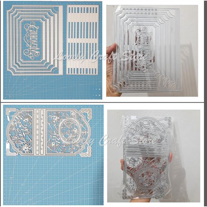

Metal cutting dies - Scrapbook album die set
