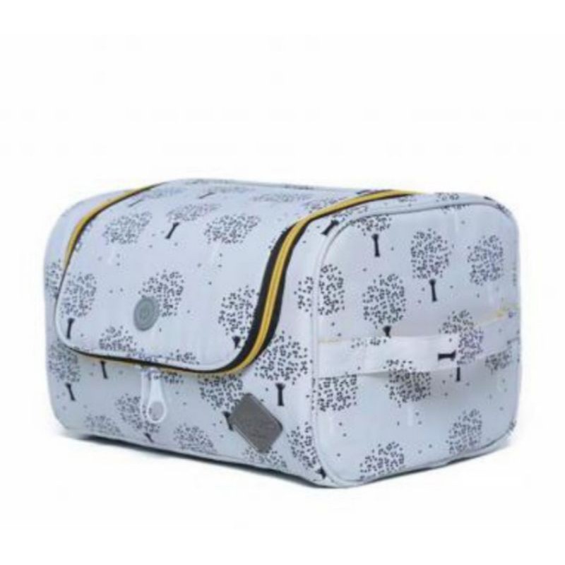 Okiedog Freckles Uv Toy Box - Forest Grey tas traveling sterilisasi