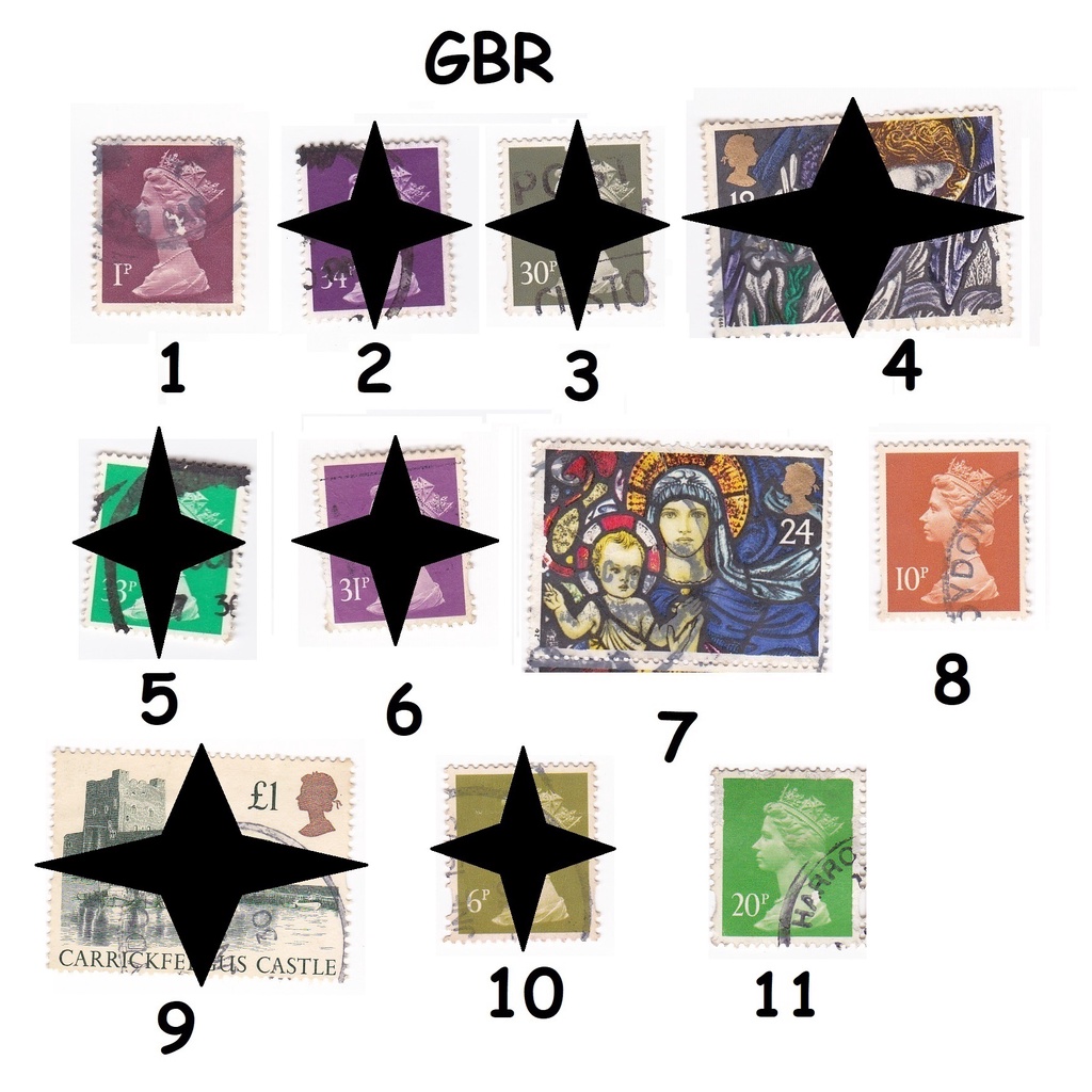

Perangko Inggris Raya (used) - harga per keping