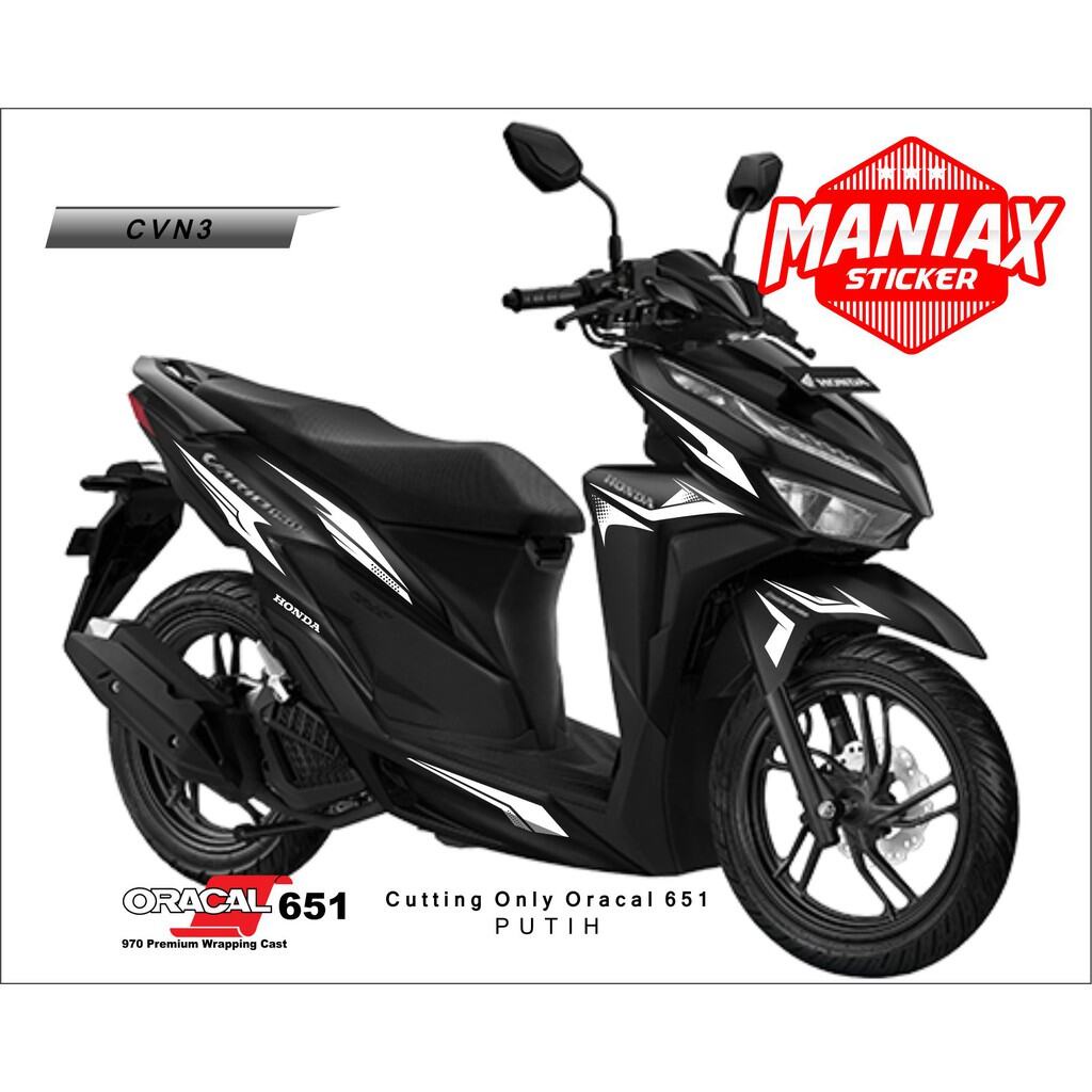 striping motor vario cutting sticker motor honda vario