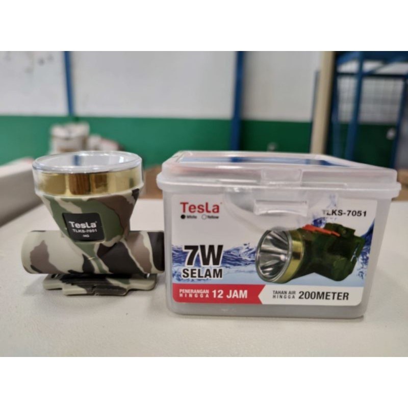 COD SENTER KEPALA SELAM TESLA TLKS-7051 CAHAYA PUTIH 7 WATT