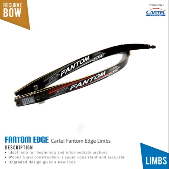 Limb Recurve Cartel Fantom EDGE terlaris