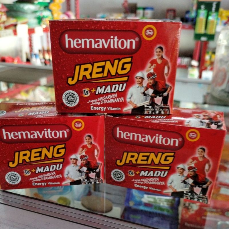 

Hemaviton Jreng + madu