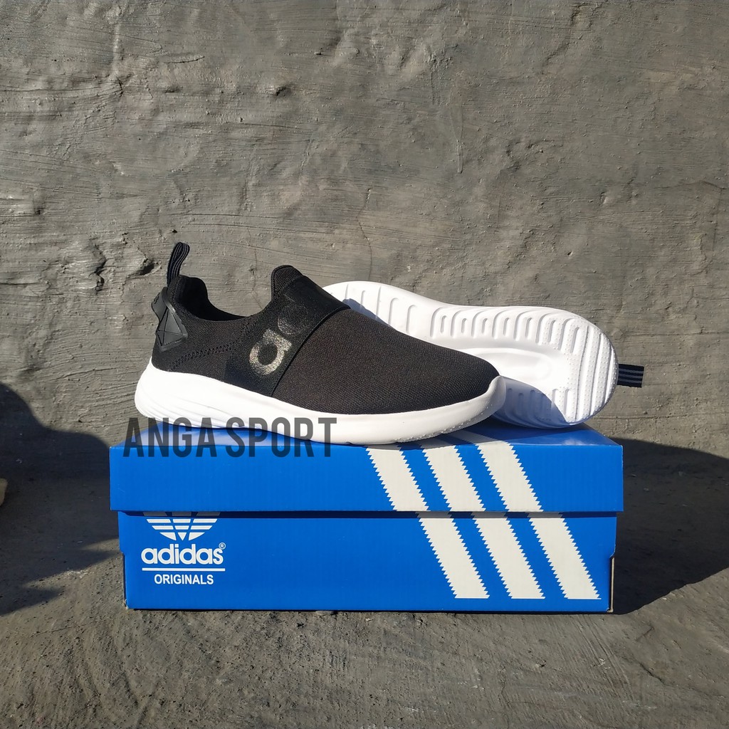 SEPATU PRIA SLIP ON ADIDAS CLOUDFOAM REFINE SEPATU SLOP COWOK MADE IN VIETNAM