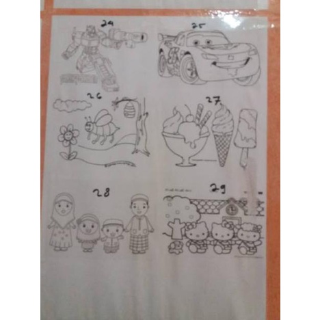 

ま Paket 25 / 20 / 10 pcs styrofoam gabus lukis mewarnai hemat ongkir