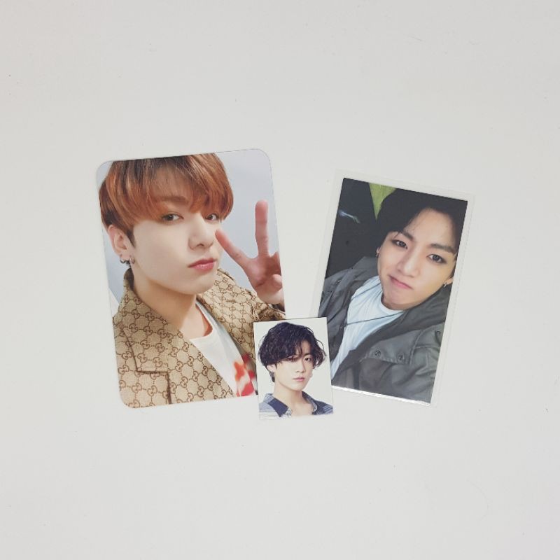 PHOTOCARD JUNGKOOK ARMY BOMB SPECIAL EDITION + HYYH PT. 2 + ID PHOTO SEASONS GREETINGS 2020 OFFICIAL