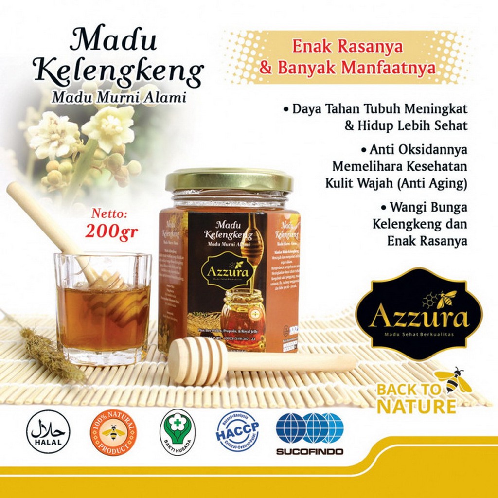 

Madu Murni Kelengkeng Azzura