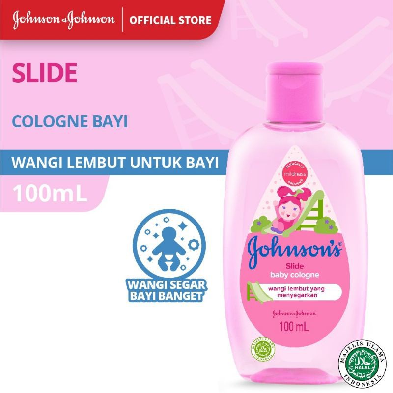 COLOGNE BAYI /PARFUM MINYAK WANGI JOHNSONS SUMMER SWING / HAPPY BERRIES / BRISA / SLIDE 100ml