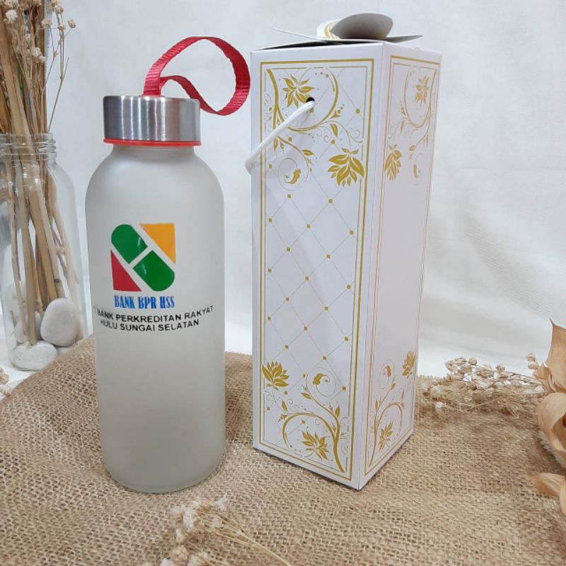 souvenir Tumbler kaca doff 420ml doff