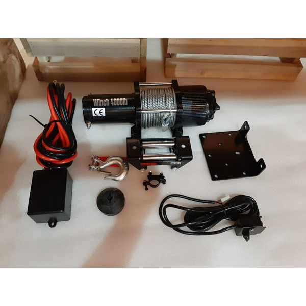 winch turtle 4.000lbs (PERLENGKAPAN OFFROAD)